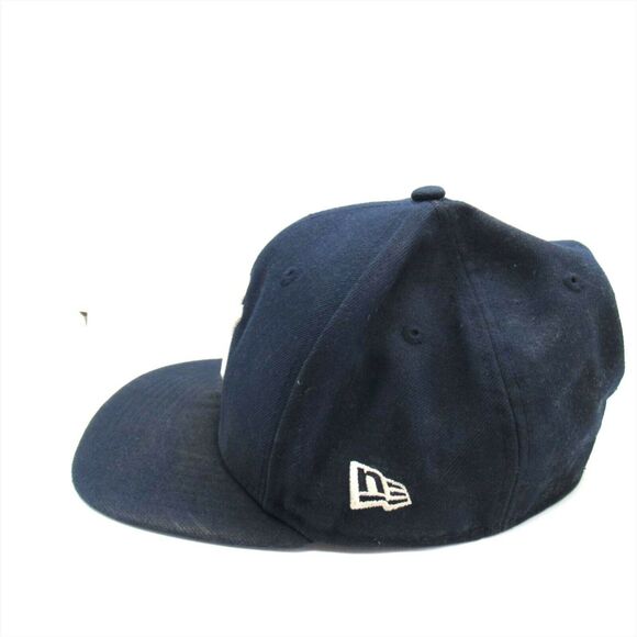 NY Yankees Snapback 9Fifty New Era Embroidered Logo MBL OSFM Blue Hat - Picture 4 of 9